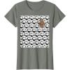 image:imageStar Wars Stormtrooper Chewbacca In Crowd Graphic TShirt TShirtOlive Heather