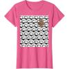 image:imageStar Wars Stormtrooper Chewbacca In Crowd Graphic TShirt TShirtPink Heather