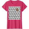 image:imageStar Wars Stormtrooper Chewbacca In Crowd Graphic TShirt TShirtRed Heather