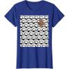 image:imageStar Wars Stormtrooper Chewbacca In Crowd Graphic TShirt TShirtRoyal Blue