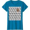 image:imageStar Wars Stormtrooper Chewbacca In Crowd Graphic TShirt TShirtSapphire Blue