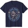 image:imageStar Wars The Rise Of Skywalker Chewie Is My Copilot Outline TShirtNavy Blue