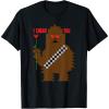 image:imageStar Wars Chewbacca I Chews You Valentines Day TShirtBlack