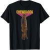 image:imageStar Wars Chewbacca Retro In Your Face Burst Graphic TShirt TShirtBlack
