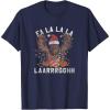 image:imageStar Wars Christmas Chewbacca Lights amp Presents Fa La La TShirtNavy Blue