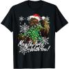 image:imageStar Wars Christmas Chewbacca Tangled Lights TShirt TShirtBlack