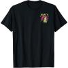 image:imageStar Wars Left Pocket Chewbacca Neon Party Animal TShirtBlack