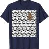 image:imageStar Wars Stormtrooper Chewbacca In Crowd Graphic TShirt TShirtNavy Blue