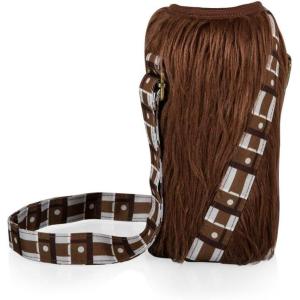 image:imagePICNIC TIME Star Wars Chewbacca Water Bottle Holder Insulated Water Bottle Cooler Tote with Adjustable Shoulder Strap Fits 20 to 26 oz Bottles Brown