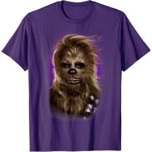 image:imageStar Wars Chewbacca Beauty Portrait TShirtPurple