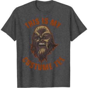 image:imageStar Wars Chewbacca Costume Halloween TShirtDark Heather Grey