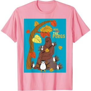 image:imageStar Wars Chewbacca Here For the Porgs Thanksgiving TShirtPink