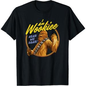 image:imageStar Wars Chewbacca I Am Wookiee Hear Me Roar TShirtBlack
