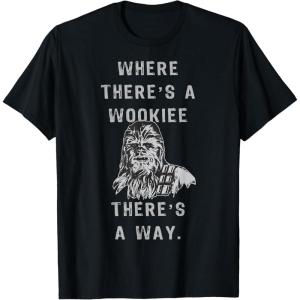 image:imageStar Wars Chewbacca The Wookiee Way Graphic TShirt TShirtBlack