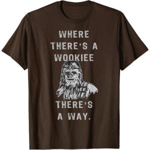 image:imageStar Wars Chewbacca The Wookiee Way Graphic TShirt TShirtBrown