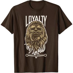 image:imageStar Wars Chewbacca Wookie Rebel Loyalty TShirt TShirtBrown