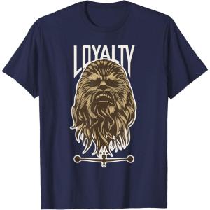 image:imageStar Wars Chewbacca Wookie Rebel Loyalty TShirt TShirtNavy Blue