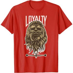 image:imageStar Wars Chewbacca Wookie Rebel Loyalty TShirt TShirtRed