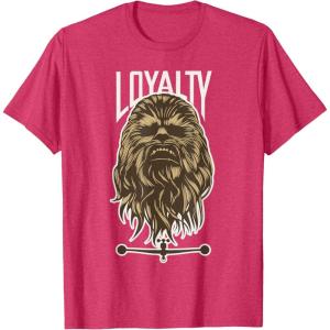 image:imageStar Wars Chewbacca Wookie Rebel Loyalty TShirt TShirtRed Heather