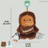 image:imageKids Preferred Star Wars Chewbacca On the Go Activity Toy  with Rattle Crinkle Squeaker Teether Travel Clip Sensory Toy for Ages 0