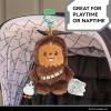 image:imageKids Preferred Star Wars Chewbacca On the Go Activity Toy  with Rattle Crinkle Squeaker Teether Travel Clip Sensory Toy for Ages 0