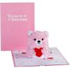 image:imageLovepop Everyday Star Wars Chewbacca Plushpop Soft Animal PopUp Card for Her and Him  3D Greeting Card for Boys Girls Men Women  Best in the Galaxy  6 x 8 CardYou Make Me Beary Happy Plushpop