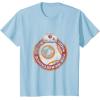 image:imageStar Wars BB8 Episode 7 Join the Resistance Graphic TShirt TShirtBaby Blue