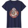 image:imageStar Wars BB8 Episode 7 Join the Resistance Graphic TShirt TShirtNavy Blue