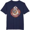 image:imageStar Wars BB8 Episode 7 Join the Resistance Graphic TShirt TShirtNavy Blue