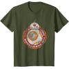 image:imageStar Wars BB8 Episode 7 Join the Resistance Graphic TShirt TShirtOlive Green