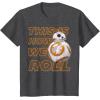 image:imageStar Wars BB8 How We Roll Graphic TShirt TShirtDark Heather Grey