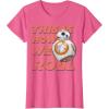 image:imageStar Wars BB8 How We Roll Graphic TShirt TShirtPink Heather