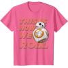 image:imageStar Wars BB8 How We Roll Graphic TShirt TShirtPink Heather