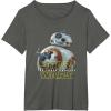 image:imageStar Wars BB8 Lighter Episode 7 Graphic TShirt TShirtAsphalt Grey