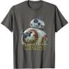 image:imageStar Wars BB8 Lighter Episode 7 Graphic TShirt TShirtAsphalt Grey