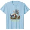 image:imageStar Wars BB8 Lighter Episode 7 Graphic TShirt TShirtBaby Blue