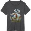 image:imageStar Wars BB8 Lighter Episode 7 Graphic TShirt TShirtDark Heather Grey