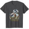image:imageStar Wars BB8 Lighter Episode 7 Graphic TShirt TShirtDark Heather Grey