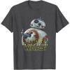 image:imageStar Wars BB8 Lighter Episode 7 Graphic TShirt TShirtDark Heather Grey