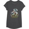 image:imageStar Wars BB8 Lighter Episode 7 Graphic TShirt TShirtDark Heather Grey