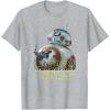 image:imageStar Wars BB8 Lighter Episode 7 Graphic TShirt TShirtHeather Grey