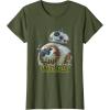 image:imageStar Wars BB8 Lighter Episode 7 Graphic TShirt TShirtOlive Green