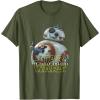 image:imageStar Wars BB8 Lighter Episode 7 Graphic TShirt TShirtOlive Green