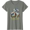 image:imageStar Wars BB8 Lighter Episode 7 Graphic TShirt TShirtOlive Heather