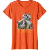 image:imageStar Wars BB8 Lighter Episode 7 Graphic TShirt TShirtOrange