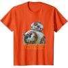 image:imageStar Wars BB8 Lighter Episode 7 Graphic TShirt TShirtOrange