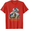 image:imageStar Wars BB8 Lighter Episode 7 Graphic TShirt TShirtRed