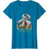 image:imageStar Wars BB8 Lighter Episode 7 Graphic TShirt TShirtSapphire Blue