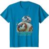 image:imageStar Wars BB8 Lighter Episode 7 Graphic TShirt TShirtSapphire Blue