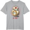 image:imageStar Wars BB8 Mine Heart Eyes TShirtHeather Grey